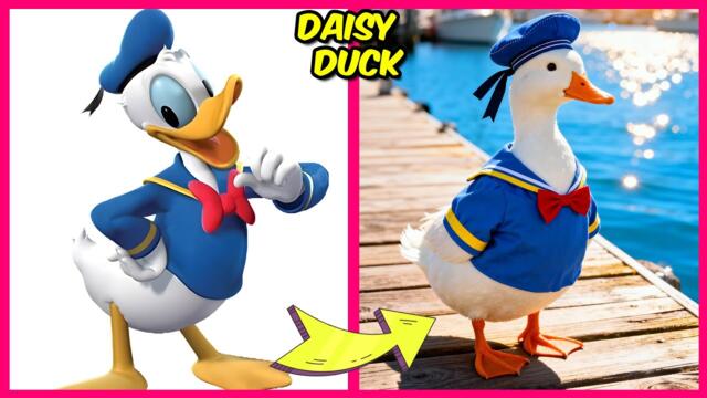 💫Mickey Mouse Clubhouse Characters In Real Life + Their Favorite Snacks, Drinks & More! | Daisy Duck