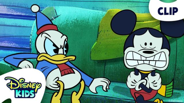 Mickey, Donald, and Goofy Get Snowed In 🌨️⛄ | The Wonderful Winter of Mickey Mouse | @disneykids