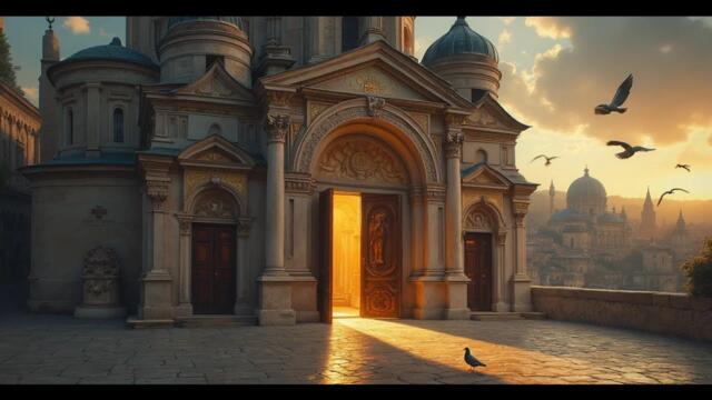 •♫•♬• Самотно  тихо ... Църква  !😔🤫⛪/ Коледа, духовност| Official MV  #fifin07 #коледа #християнство