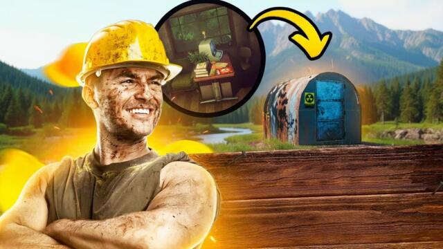 Личный Бункер В Рекордные 7 Минут!