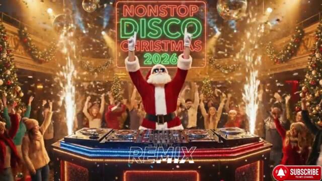 Best Christmas Medley Nonstop Disco Remix 🎄 Nonstop Christmas Songs Medley 2026 🌳 Nonstop Disco 2026