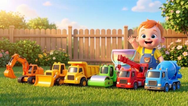 🚿 Car Wash Song! Baby Rescues Dirty Trucks from Mud & Slime! 🚚 Nursery Rhymes for Kids