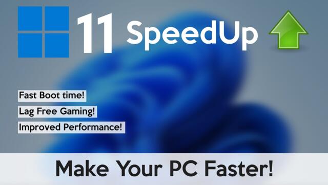 How to Speed Up Windows 11 (Best Settings)