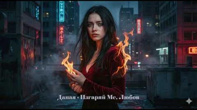 Даная – Изгаряй ме, любов (Емоционална българска поп балада 2025)