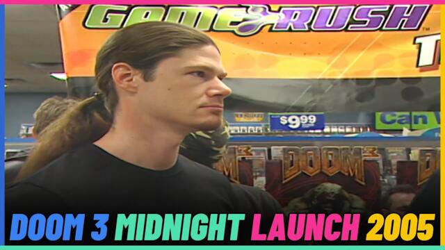 Doom 3 Midnight Launch In 2005.