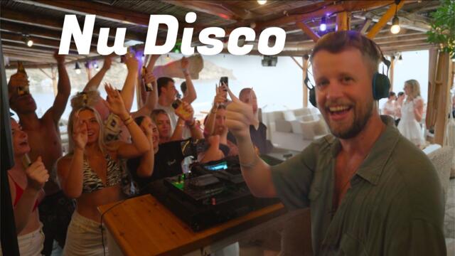 Groovy Nu Disco House Music Mix at a Beach Bar