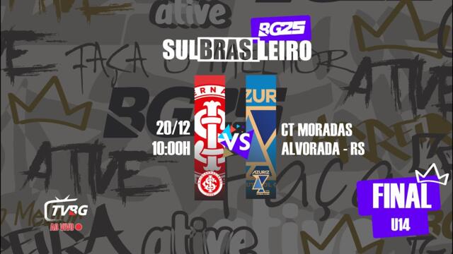 | AO VIVO | SULBRASILEIRO BG25 U14 - S.C.INTERNACIONAL X AZURIS - FINAL