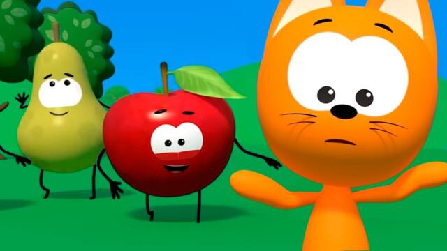 Кот и волшебные яйца! Meow Kitty बादल से गिरे फल | Cartoons anak-anak • बच्चों के लिए