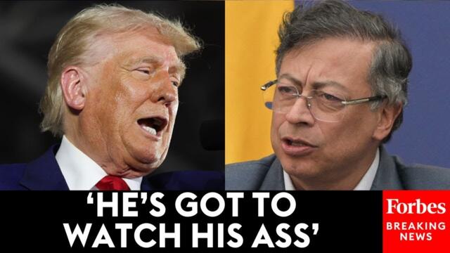 BREAKING NEWS: Trump Sends Threat To Colombian President After Criticism Of US Seizing Venezuela Oil