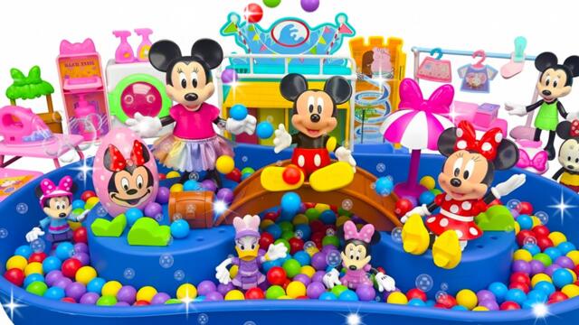 Minnie Mouse 2025🎀Set Unboxing del playset de piscina de bolas de Minnie, colección Disney