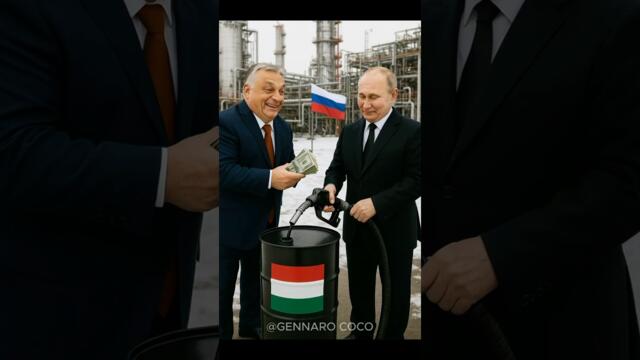 Hungarian Prime Minister defies Trump's objections to buy Russian oil, making Macron jealous #funny