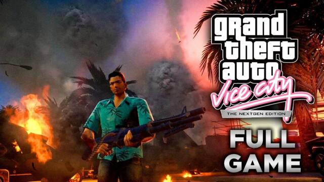 GTA Vice City Nextgen Edition All Missions - Full Game Walkthrough (4K 60FPS) No Commentary
