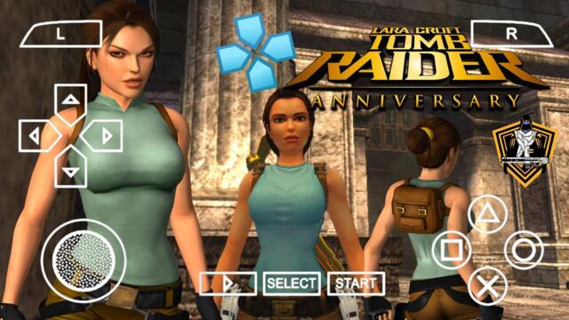Tomb Raider - Anniversary PPSSPP Full PSP Walkthrough gameplay Android device