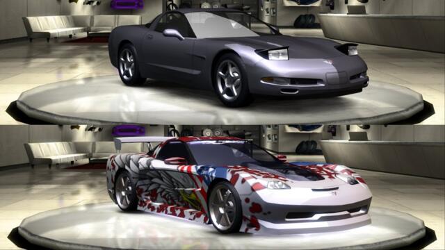 Chevrolet Corvette C5 Lore Friendly Mod for Need for Speed Underground 2
