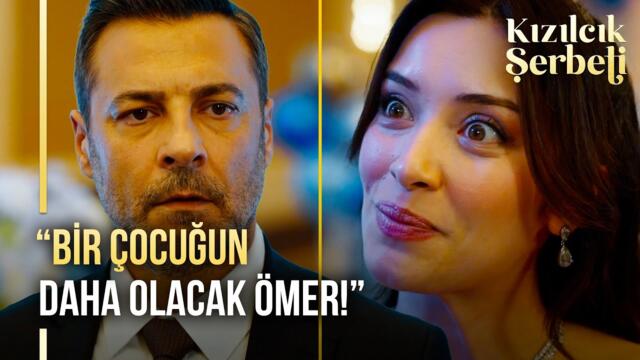 Bade, Ömer'den hamile olduğunu söyledi | Kızılcık Şerbeti 119. Bölüm