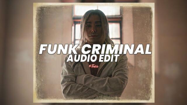 Funk criminal (slowed) - icedmane, dysmane [edit audio]