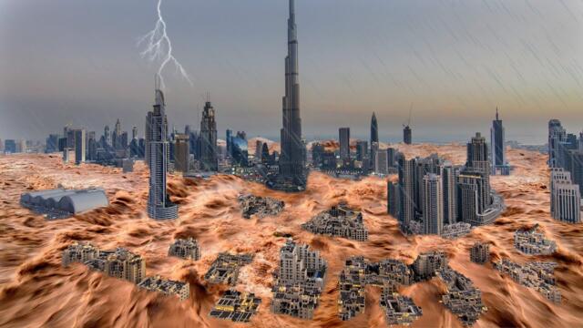 Emergency in Dubai! Airports closed, flash flooding paralyzes city, UAE
