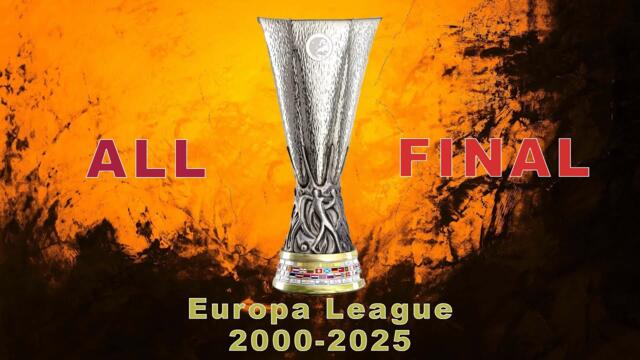 UEFA Europa League -- All Finals 🏆 -- 2000/2025