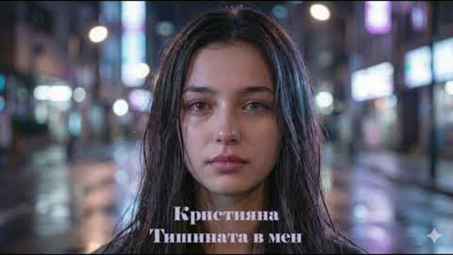 Кристияна - Тишината в мен | Поп-фолк балада 2025