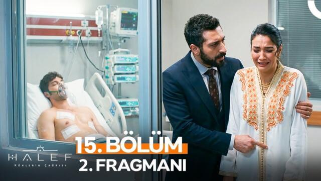 Halef 15. Bölüm 2. Fragman | Yeter Artık! O Bebek Serhat’tan Değil… Babası Benim! 😱