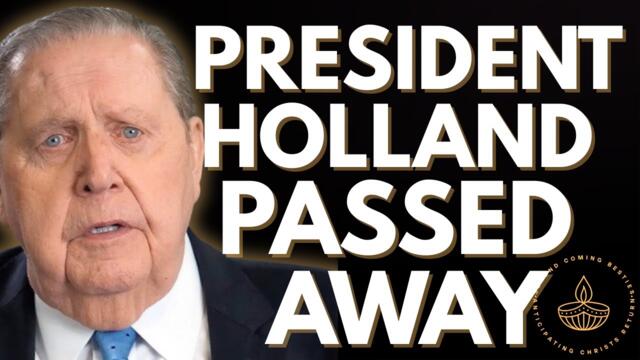 Breaking News! President Holland Dies at Age 85