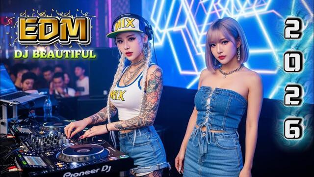 ⚡ EDM Club Party Mix / Popular Songs Remix 2026 Non Stop / DJ Beautiful