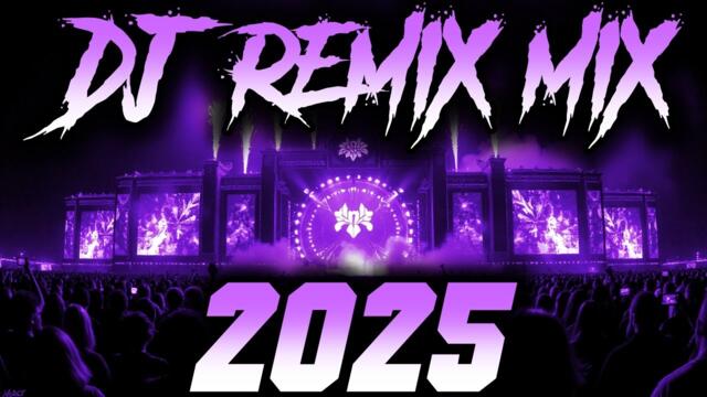 DJ MIX 2025 - Remixes & Mashups of Popular Songs 2025 | DJ Remix Song Club Music Disco DJ Mix 2024