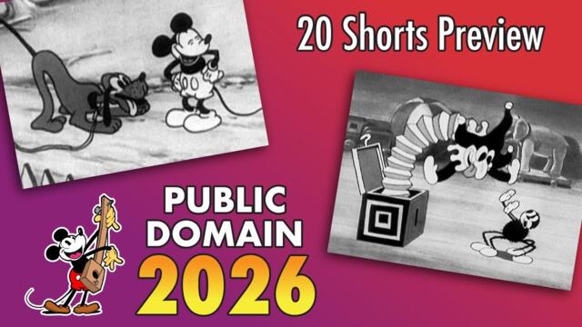 What Mickey Mouse and Silly Symphony Cartoons Will Be in the Public Domain in 2026?