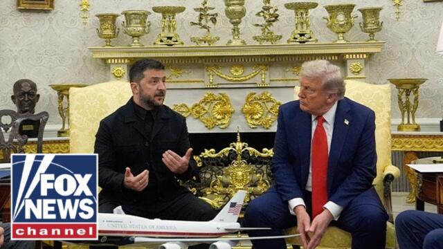 WATCH LIVE: Trump meets Zelenskyy following Russia's attack on Kyiv