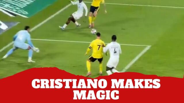 Cristiano Ronaldo scored a fantastic goal to give Al-Nassr a big win in the Saudi League