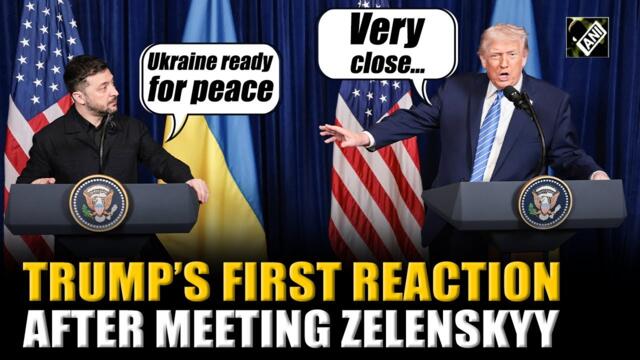 ‘Terrific meeting…’: US President Trump’s first reaction after meeting Zelenskyy in Florida