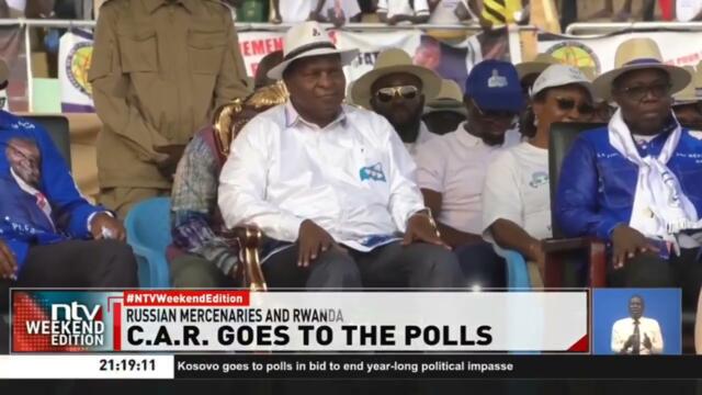 Central African Republic holds election as President Faustin-Archange Touadéra seeks third term