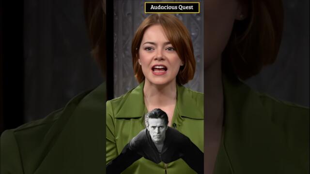 Who Emma Stone Thinks Is An Alien | Shorts #emmastone