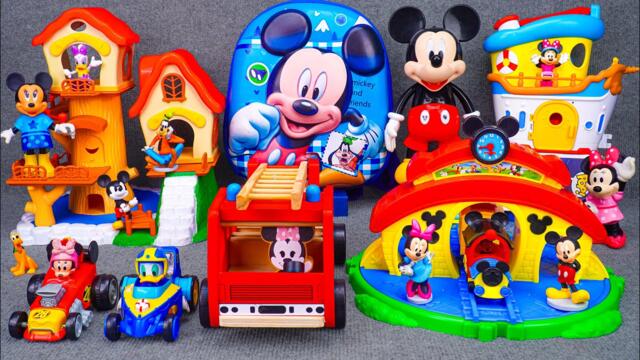 Satisfying with Unboxing Disney Mickey Mouse Train Station Compilation | Review Toys ASMR