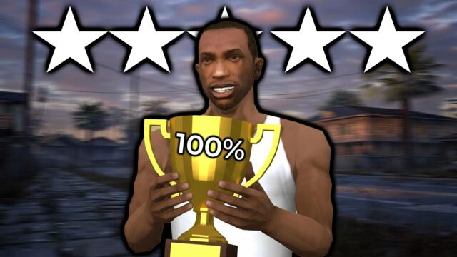 МИНАХ НА 100% GTA: SAN ANDREAS!