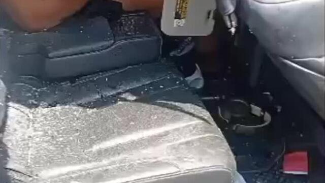 Anthony Joshua survives a fatal car accident in Nigeria.