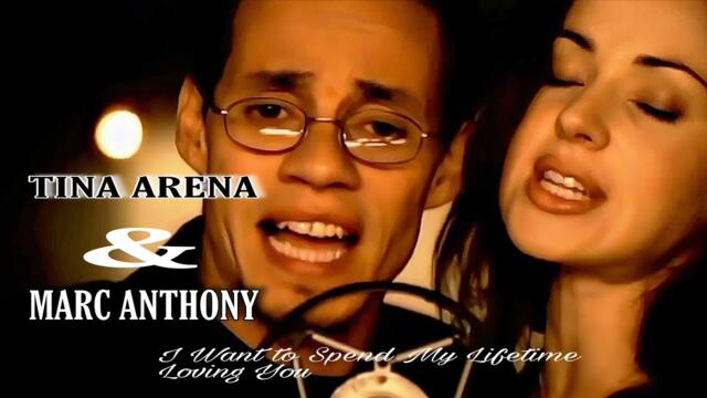 [4K] Tina Arena, Marc Anthony - I Want to Spend My Lifetime Loving You (Music Video)