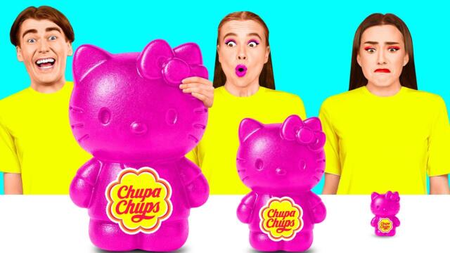 Предизвикателство за Голяма, Средна и Малка Чиния | Вкусни Кухненски Рецепти Crazy DO