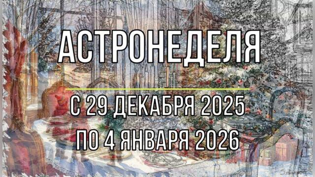 Астронеделя с 29 декабря по 4 января  Полнолуние