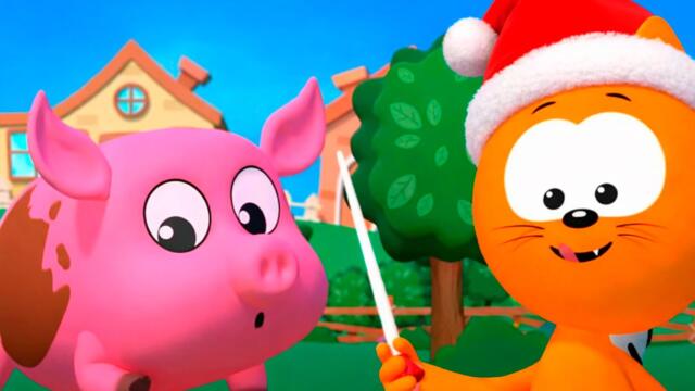 Кот и волшебные яйца! Meow Kitty बादल से गिरे फल | Cartoons anak-anak • बच्चों के लिए