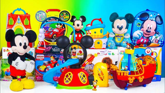 Satisfying with Unboxing Disney Mickey Mouse Treasure Adventure Pirate Ship | Review Toys ASMR