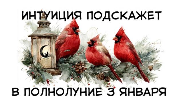 Что подскажет интуиция в Полнолуние 3 января 2026г. #таро #эзотерика #полнолуние #гадание #гороскоп 