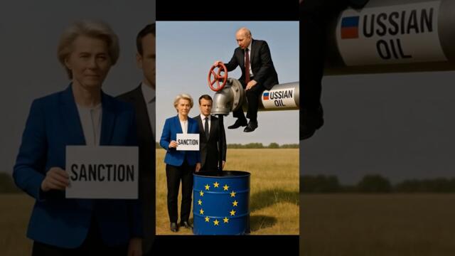 How Putin Turns Sanctions Into Supply 🇷🇺🛢️➡️🇪🇺/Parody