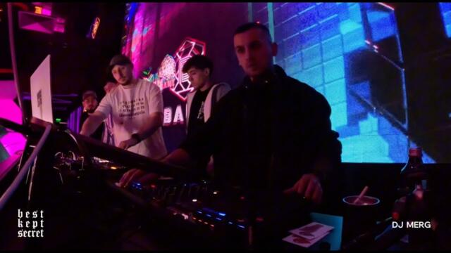DJ MERG FOR BEST KEPT SECRET @ BANK , RUSE (TRAP,  2000s HIP-HOP) WARM UP SET