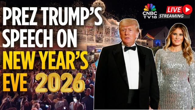 Donald Trump LIVE: US President's Speech On New Year's Eve From Florida | New Year 2026 | N18G