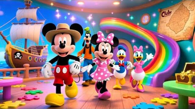 🏰🐭Mickey Mouse Clubhouse Adventure Time 🌟 | Cartoon Fun, kids’ Entertainment