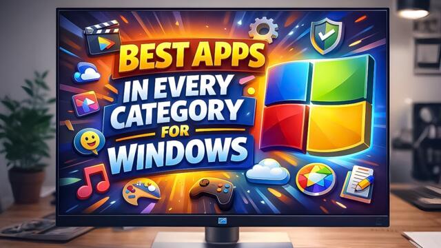 Best Windows Apps in Every Category