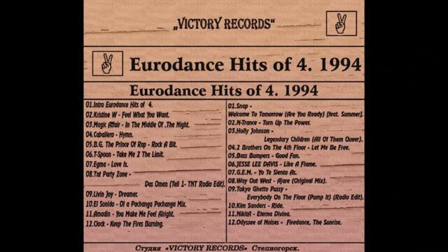 Eurodance Hits of 4 1994.