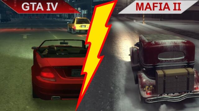 BIG BATTLE: GTA IV (2008) vs. MAFIA II (2010) COMPARISON | PC | ULTRA