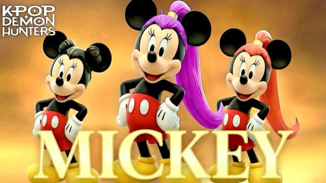 GOLDEN But It’s Mickey Mouse | KPop Demon Hunters